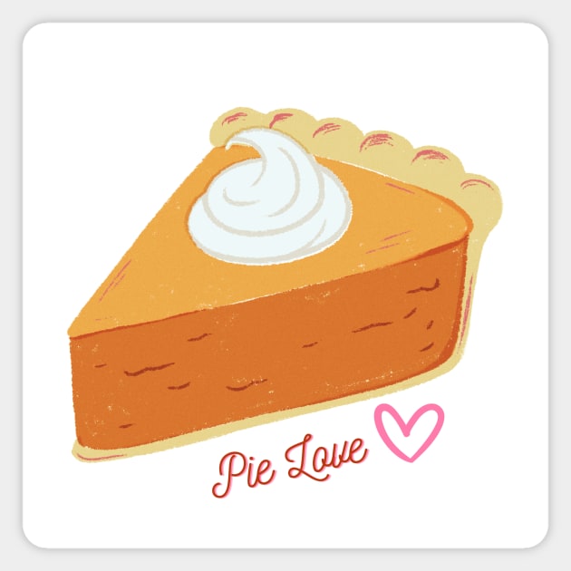 Pie Love Sticker by GemmasGems